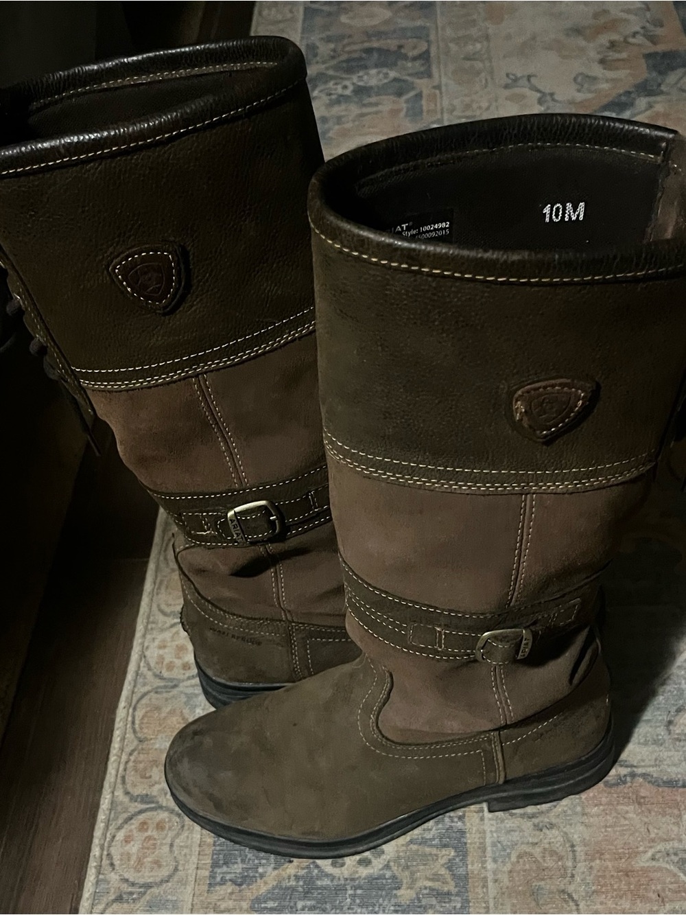 Ariat Brown Lace Up Riding Boots
